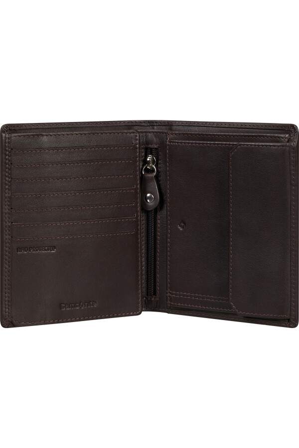 attack 2 slg wallet ebony brown
