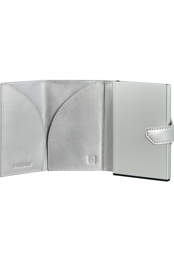 portfel alu fit silver