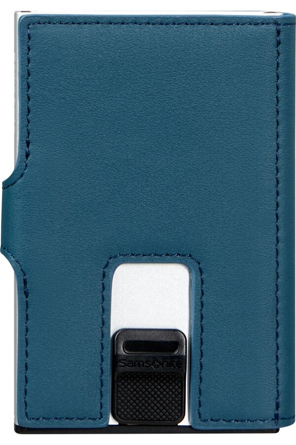 portfel alu fit petrol blue