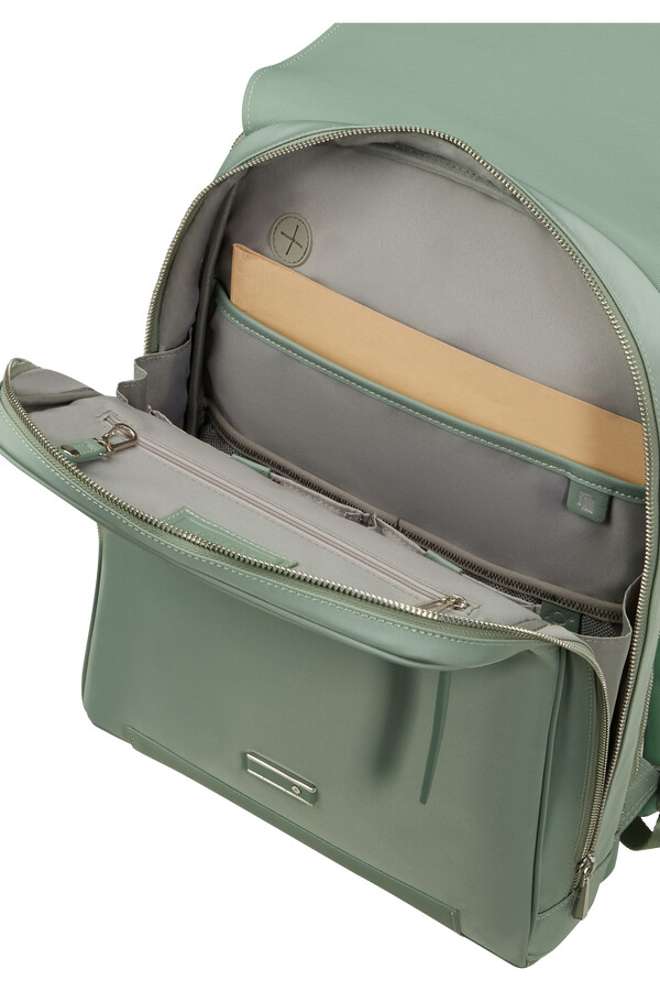 zalia 3.0 plecak z klapką 14.1 mineral green