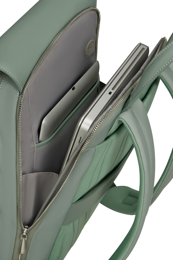 zalia 3.0 plecak z klapką 14.1 mineral green