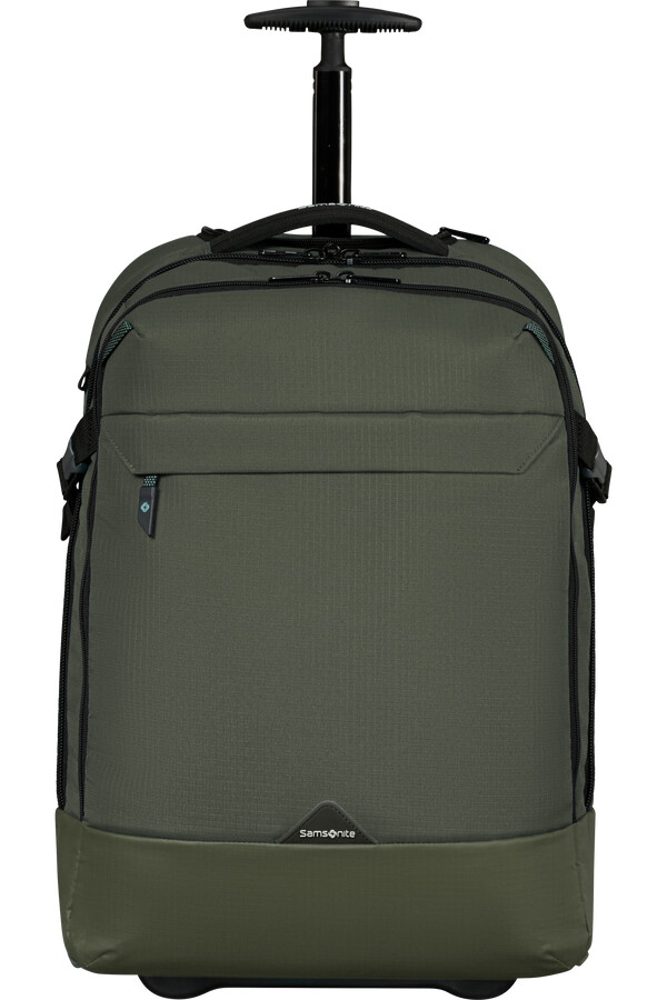 torba na laptopa roadseeker na kółkach 173 ciemna oliwka