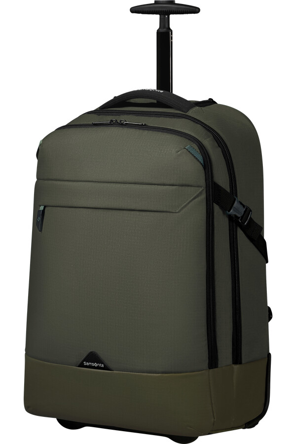 torba na laptopa roadseeker na kółkach 173 ciemna oliwka