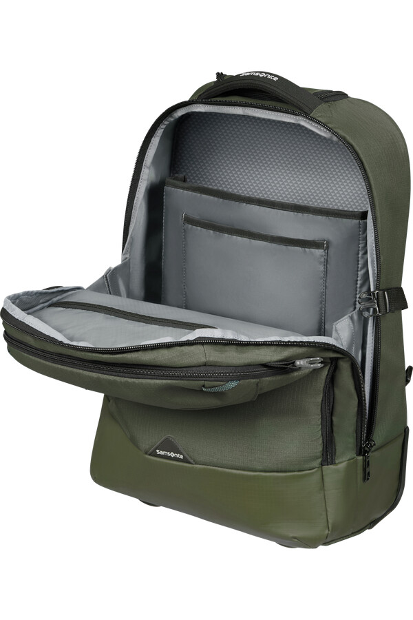 torba na laptopa roadseeker na kółkach 173 ciemna oliwka