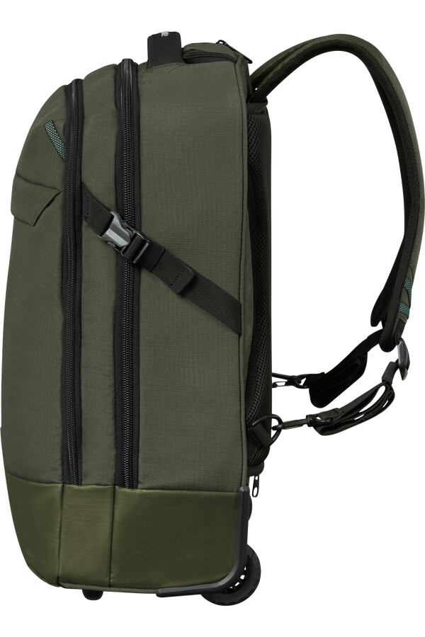 torba na laptopa roadseeker na kółkach 173 ciemna oliwka
