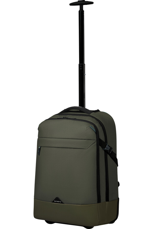 torba na laptopa roadseeker na kółkach 173 ciemna oliwka