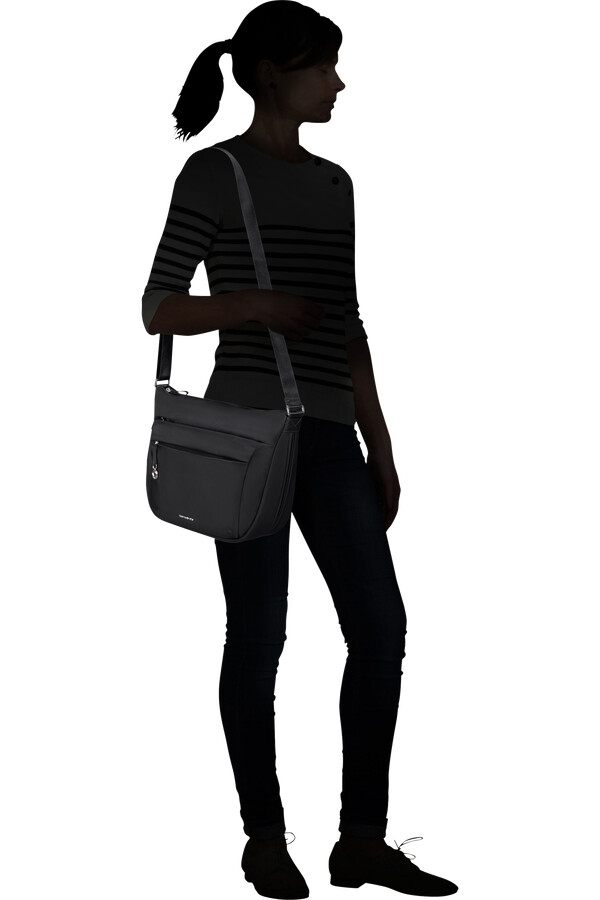 torba typu hobo move 5.0 w kolorze czarnym