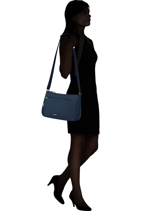 torba typu hobo move 5.0 ciemnoniebieska