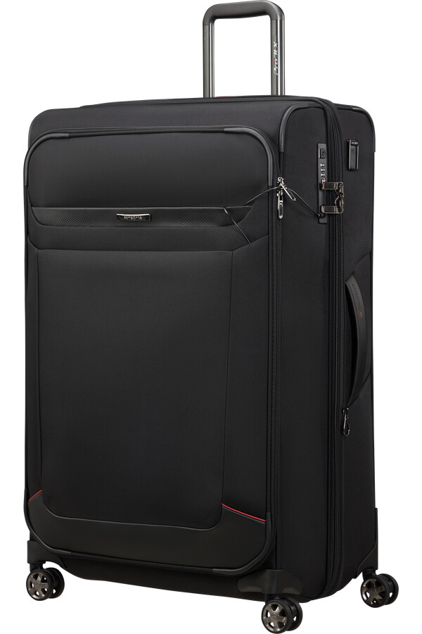 wózek spacerowy pro-dlx 6 trvl rozszerzalny 4 koła 79 cm czarny
