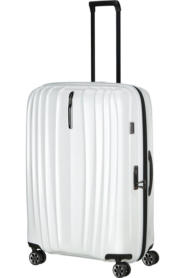 nexis spinner rozszerzalny 4 koła 82 cm bawełna biały