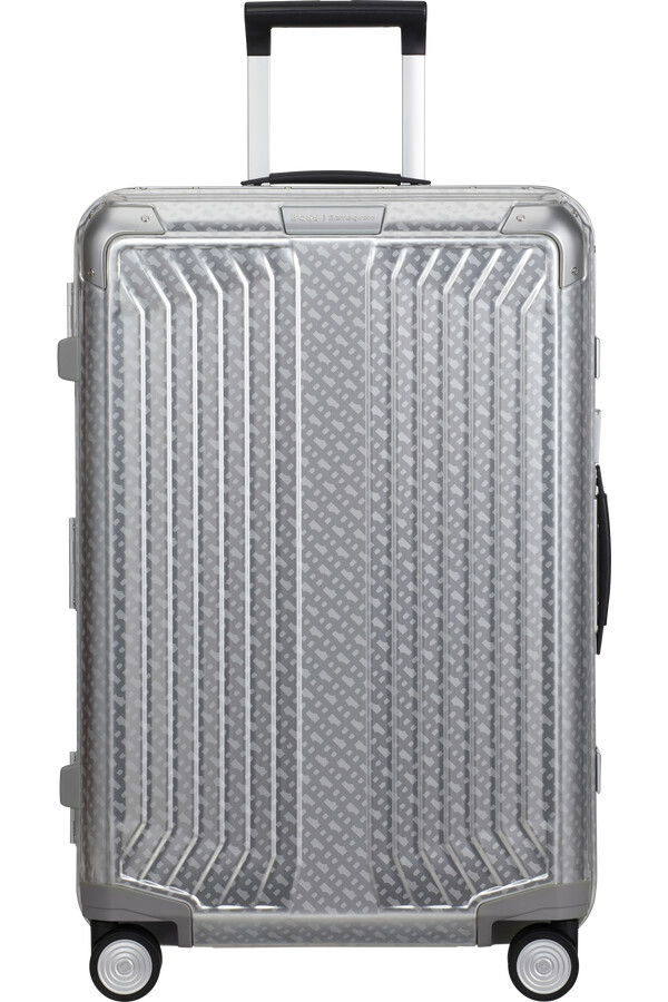 boss samsonite spinner 4 koła 69 cm aluminium monogram