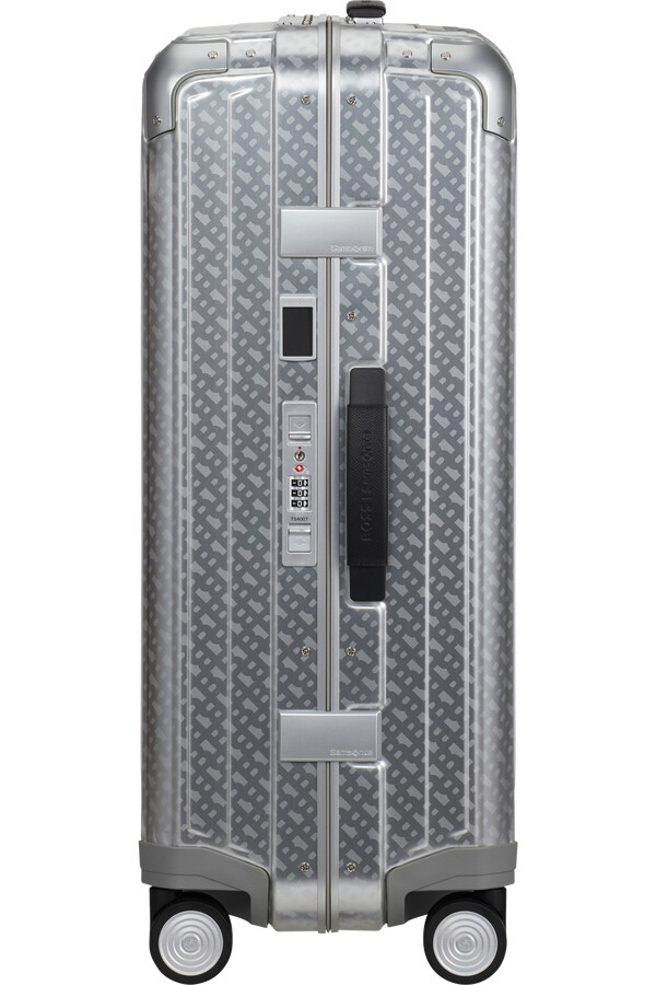 boss samsonite spinner 4 koła 69 cm aluminium monogram
