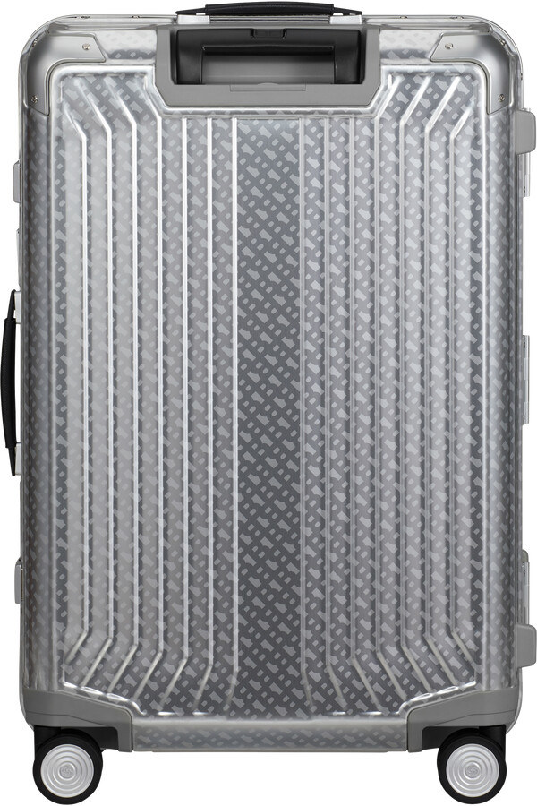 boss samsonite spinner 4 koła 69 cm aluminium monogram