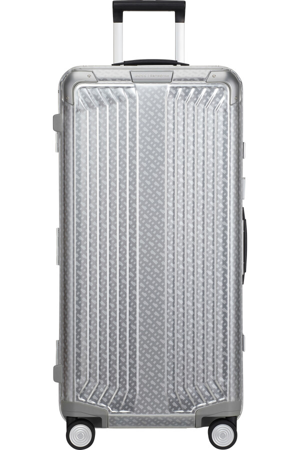 boss samsonite spinner 4 koła 80 cm aluminium monogram