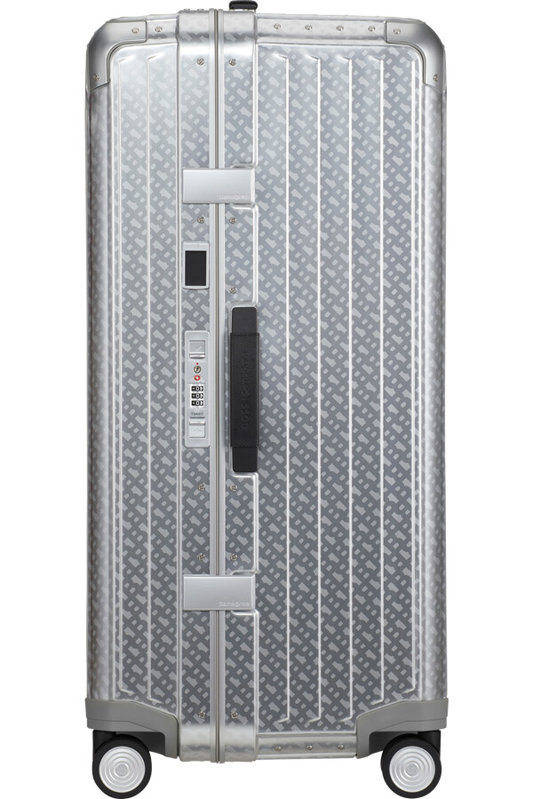 boss samsonite spinner 4 koła 80 cm aluminium monogram
