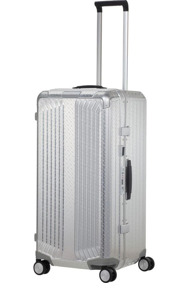 boss samsonite spinner 4 koła 80 cm aluminium monogram