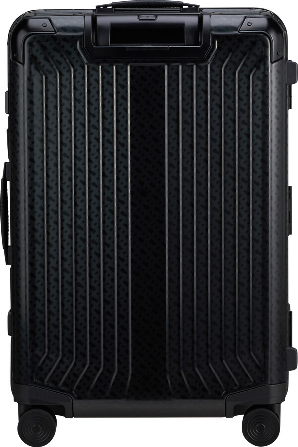 boss samsonite spinner 4 koła 69 cm grafitowy monogram