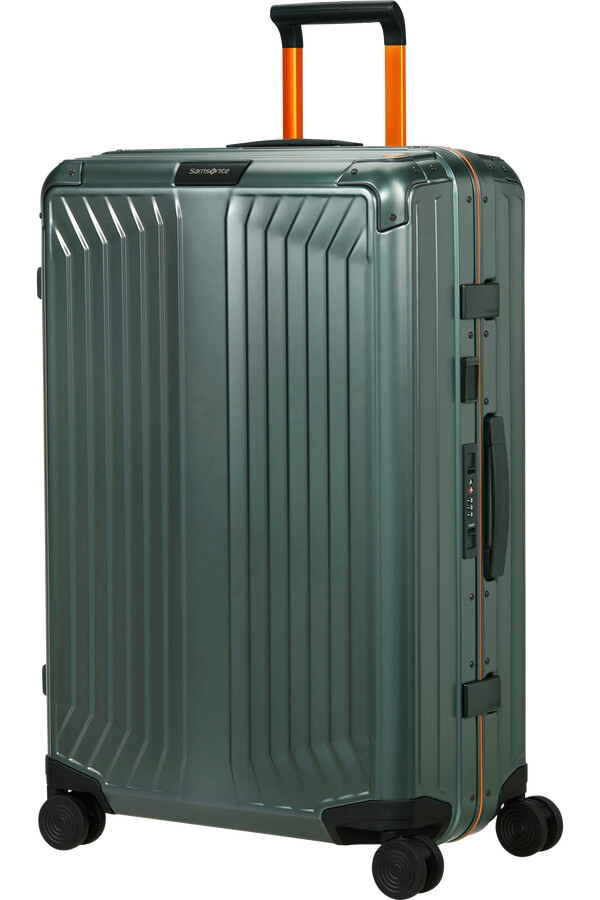 wózek wędkarski lite-box alu spinner 4 koła 76 cm szałwiowo-pomarańczowy