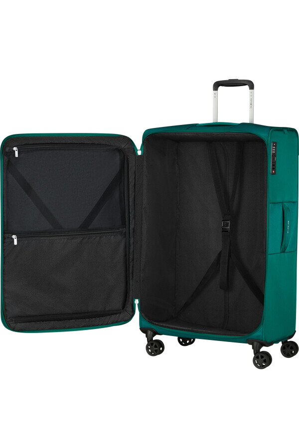 wózek spacerowy urbify spinner rozszerzalny 4 koła 78 cm sosnowo-zielony