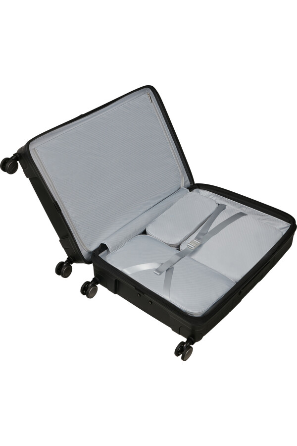 paralux spinner rozszerzalny 4 koła 75 cm czarny