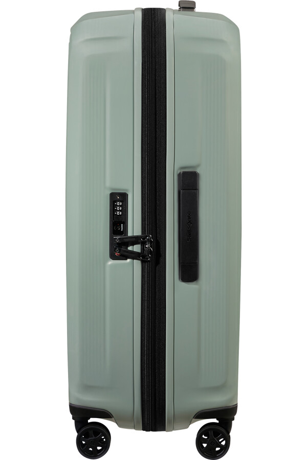 nuon spinner rozszerzalny 4 koła 69 cm metaliczny mineralny zielony