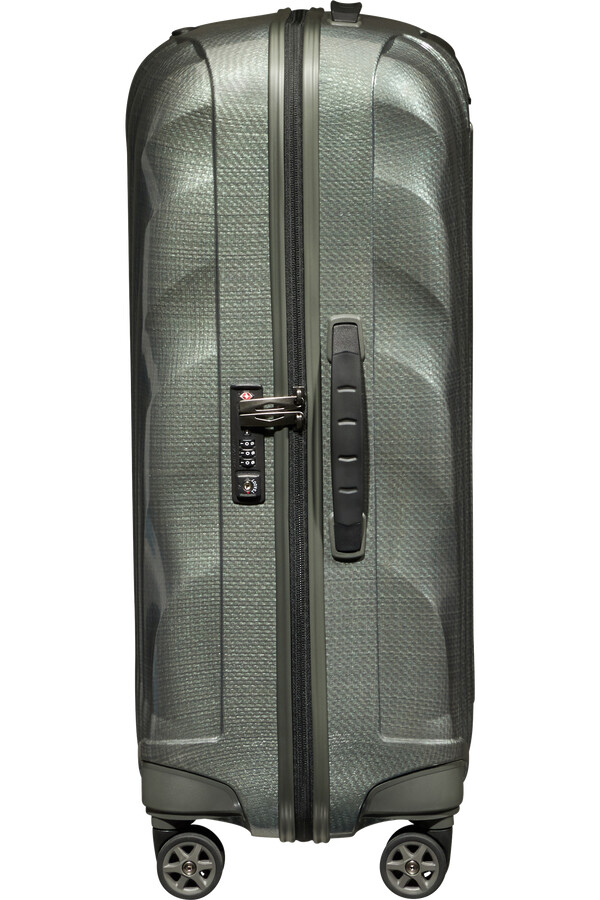 wózek c-lite spinner 4 koła 69 cm metaliczny zielony