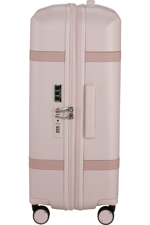 image spinner rozszerzalny 4 koła 69cm różowy
