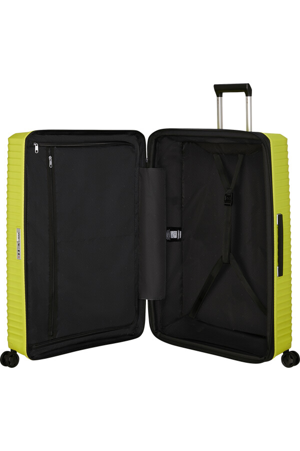 upscape spinner rozszerzalny 4 koła 81 cm lime