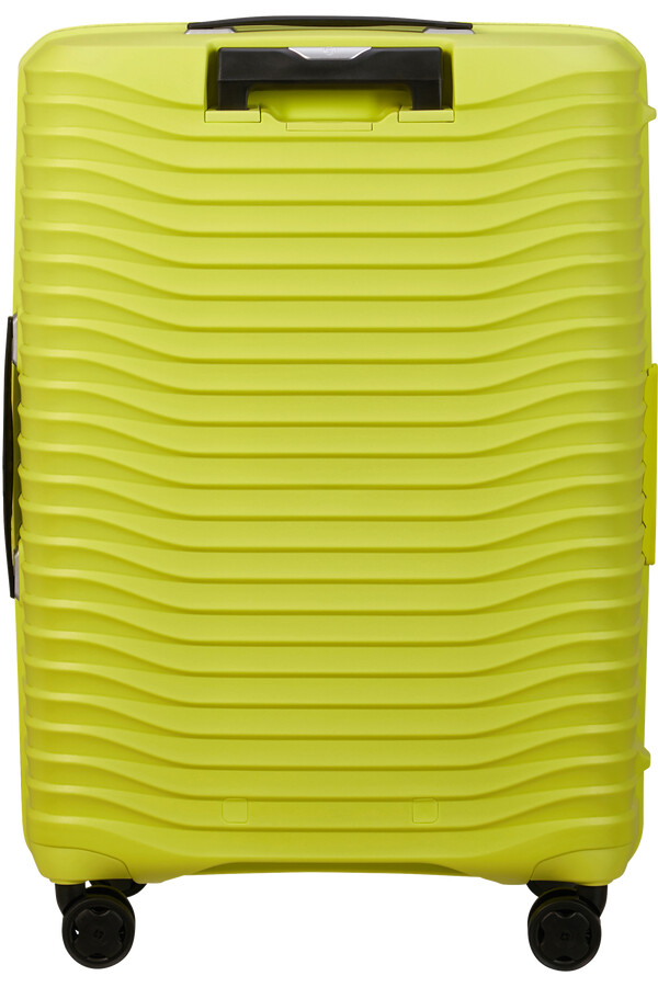 upscape spinner rozszerzalny 4 koła 68 cm limonkowy