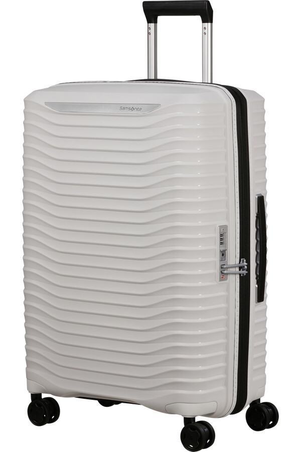 upscape spinner rozszerzalny 4 koła 68 cm cloud white