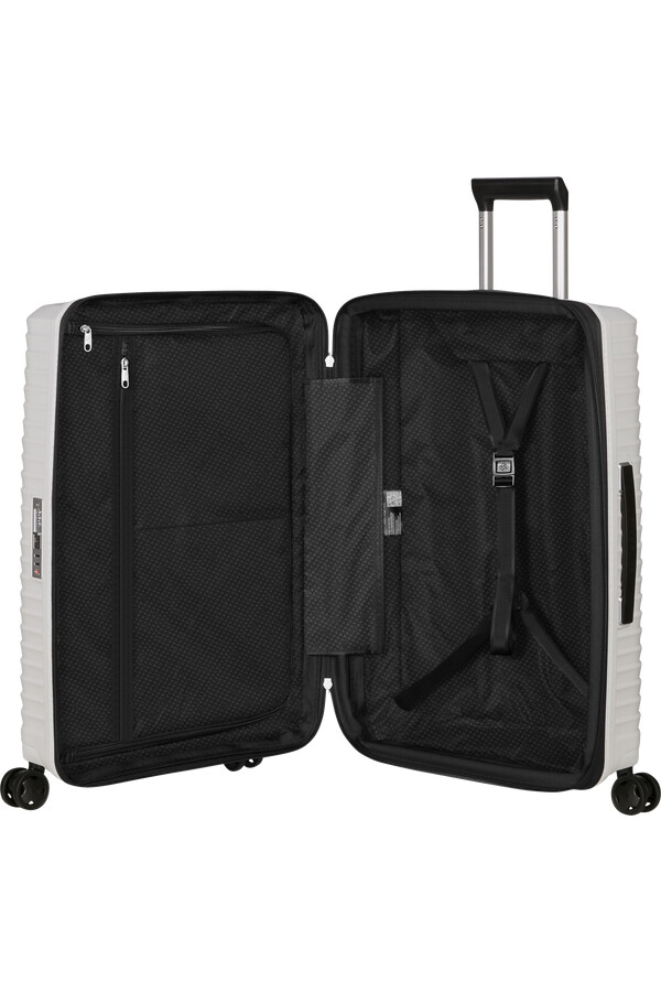 upscape spinner rozszerzalny 4 koła 68 cm cloud white