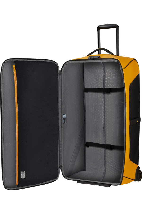 torba podróżna ecodiver z kółkami 79 cm żółta