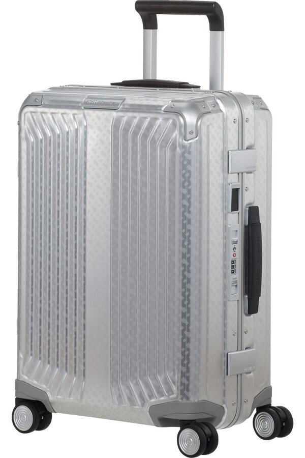 boss samsonite spinner 4 koła 55 cm aluminium monogram