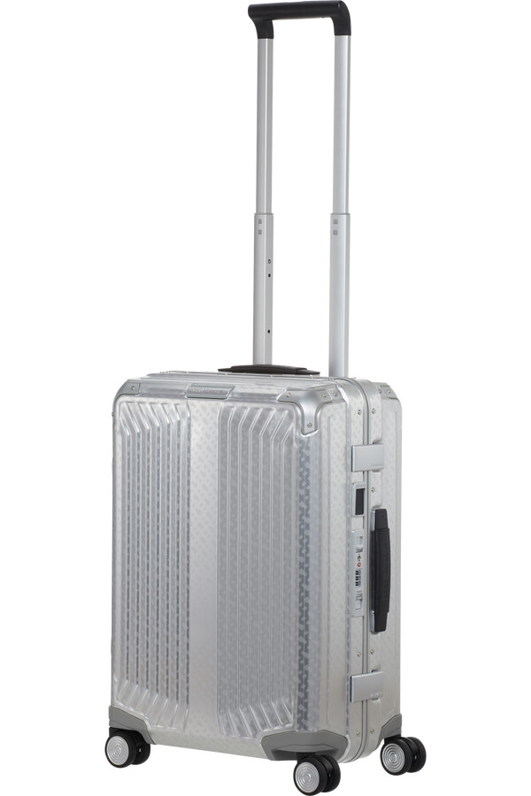 boss samsonite spinner 4 koła 55 cm aluminium monogram