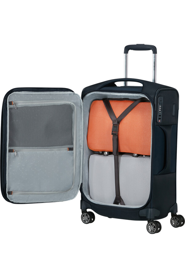 wózek re-lite spinner rozszerzany 4 koła 55 cm granatowy