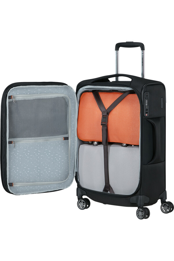 wózek re-lite spinner rozszerzany 4 koła 55 cm czarny