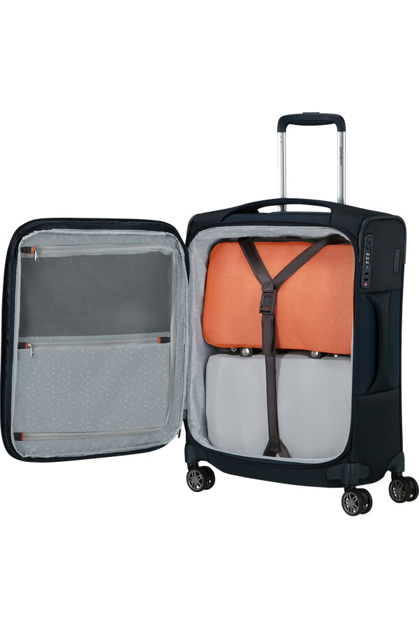 wózek re-lite spinner rozszerzany 4 koła 55 cm granatowy