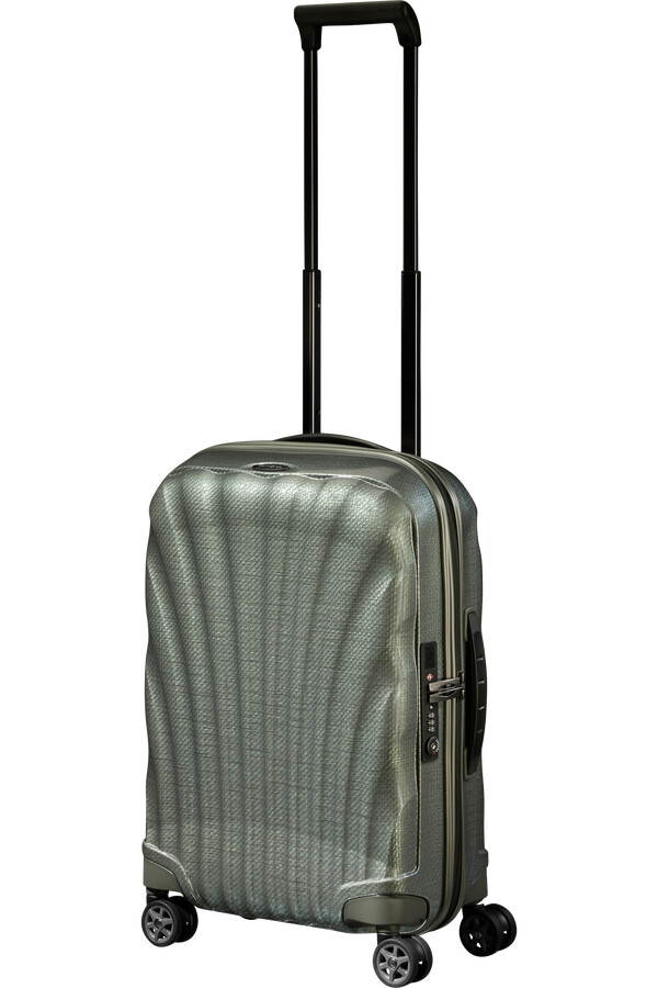 wózek c-lite spinner rozszerzany 4 koła 55 cm metaliczny zielony
