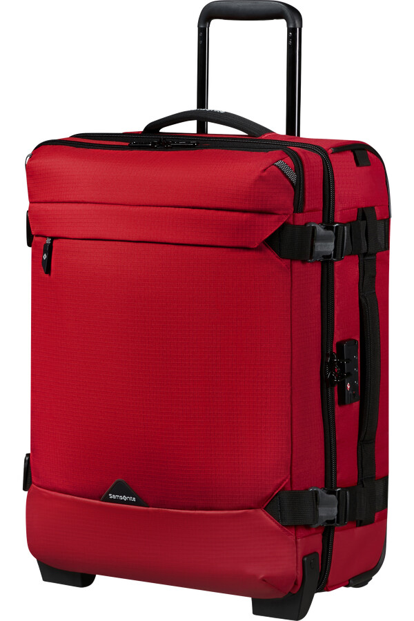 plecak roadseeker duffle z kółkami 55 cm ceglastoczerwony