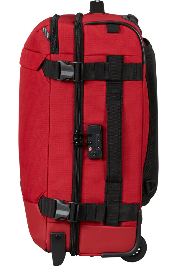 plecak roadseeker duffle z kółkami 55 cm ceglastoczerwony