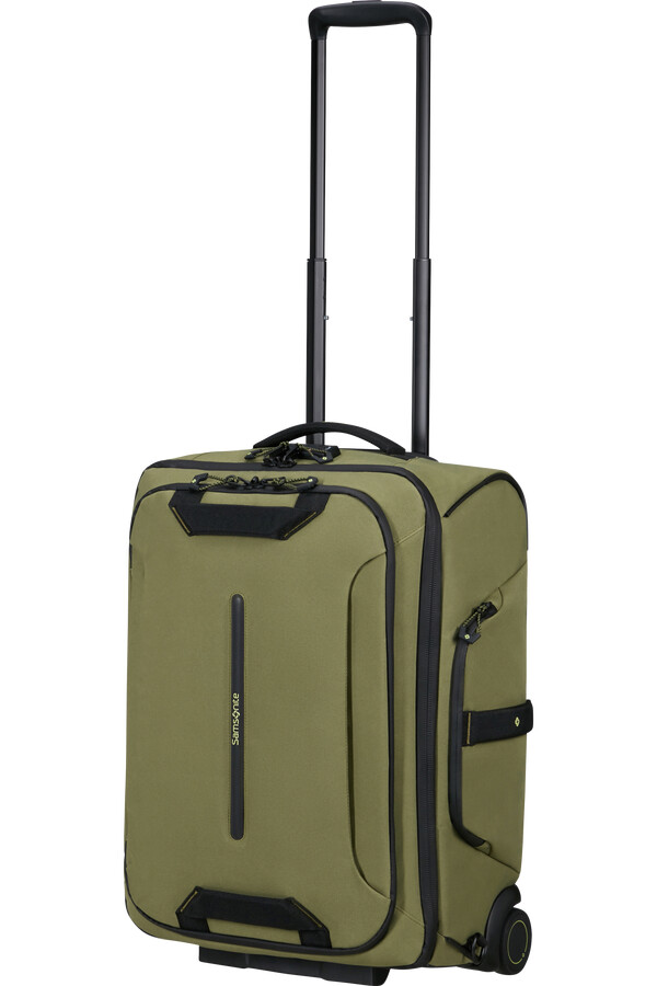 torba podróżna ecodiver z kółkami plecak 55 cm woskowany wasabi
