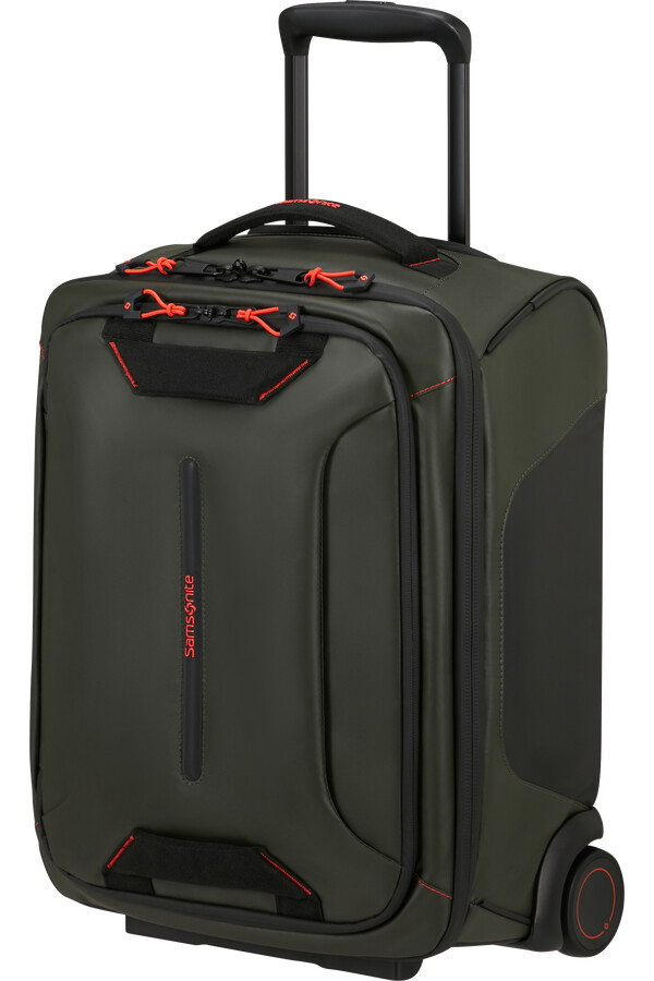 torba podróżna ecodiver z kółkami pod siedziskiem 45 cm z motywem bluszczu pnącego