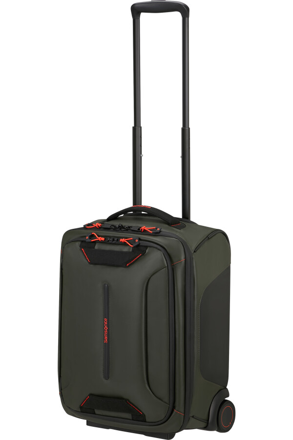 torba podróżna ecodiver z kółkami pod siedziskiem 45 cm z motywem bluszczu pnącego