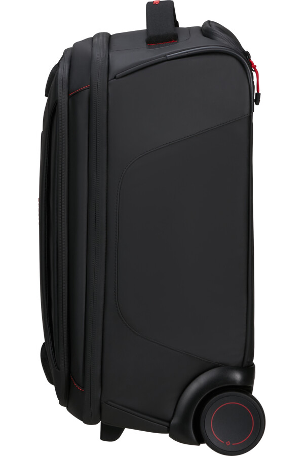 torba podróżna ecodiver z kółkami pod siedzeniem 45 cm czarna