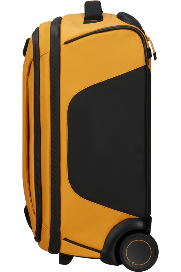 torba podróżna ecodiver z kółkami pod siedziskiem 45 cm żółta