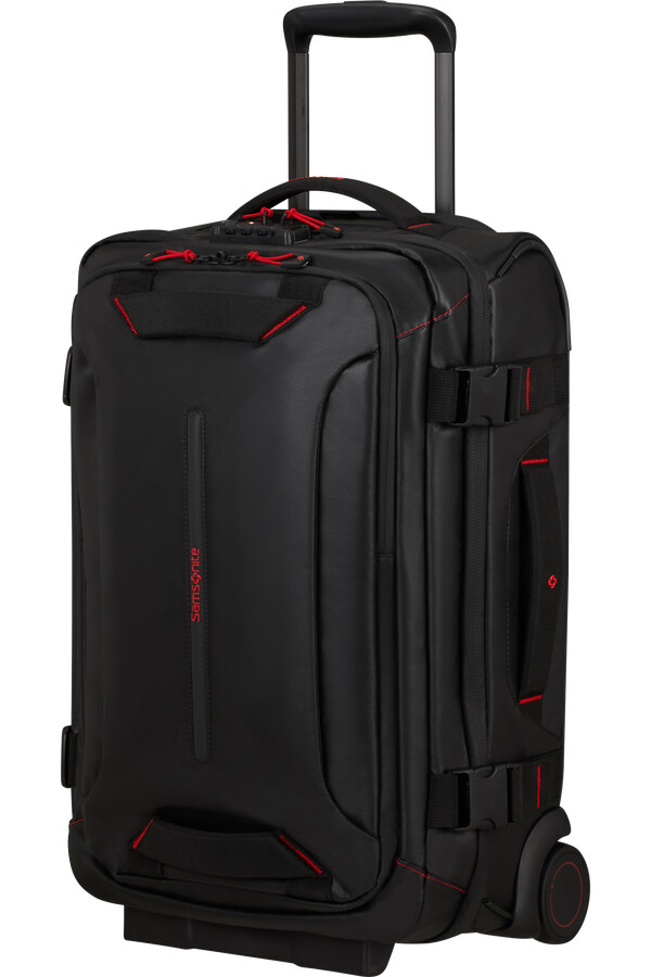 torba podróżna ecodiver z kółkami podwójna rama 55 cm czarna