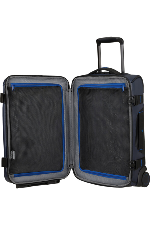 torba podróżna ecodiver z kółkami podwójna rama 55 cm blue nights