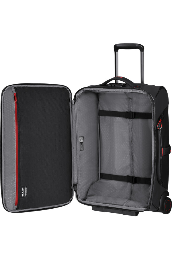 torba podróżna ecodiver z kółkami 55 cm czarna
