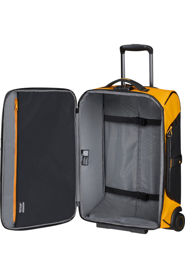 torba podróżna ecodiver z kółkami 55 cm żółta