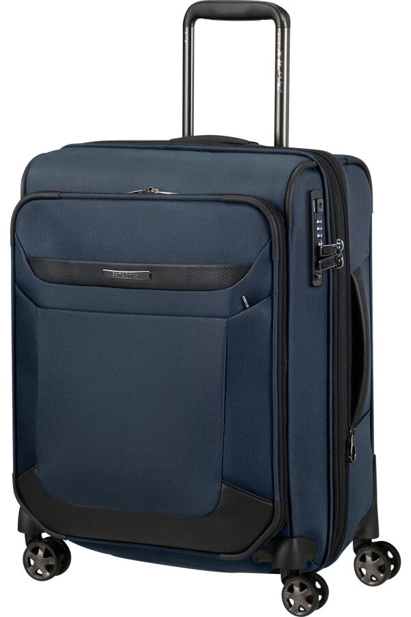 wózek pro-dlx 6 spinner expandable 4 koła 55 cm niebieski
